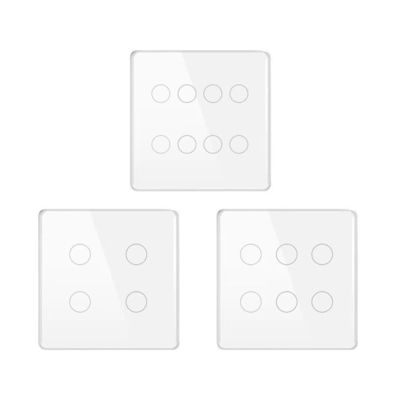 Glomarket Smart Wifi Brasil 118*124 Switch Trabalhar com Google Alexa Assistente Tuya Smart Light Switch para Casa