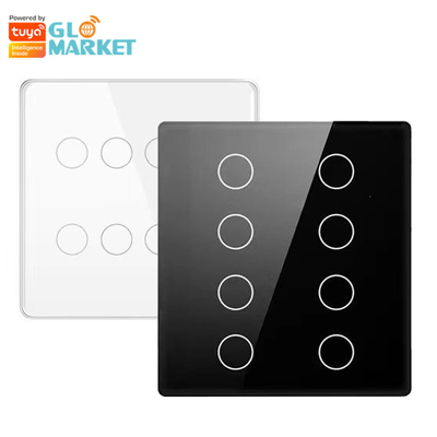 Glomarket Smart Wifi Brasil 118*124 Switch Trabalhar com Google Alexa Assistente Tuya Smart Light Switch para Casa
