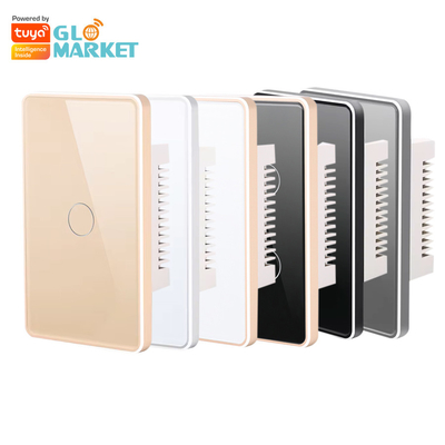 Glomarket Tuya Smart Switch Wifi US Switch de parede elétrico Google Home Alexa Light Lamp Touch Switch App Control