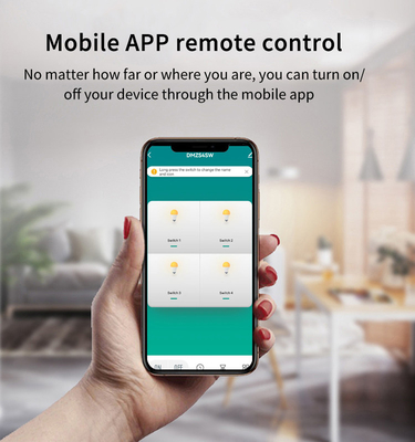 Glomarket Tuya Smart Switch Wifi US Switch de parede elétrico Google Home Alexa Light Lamp Touch Switch App Control