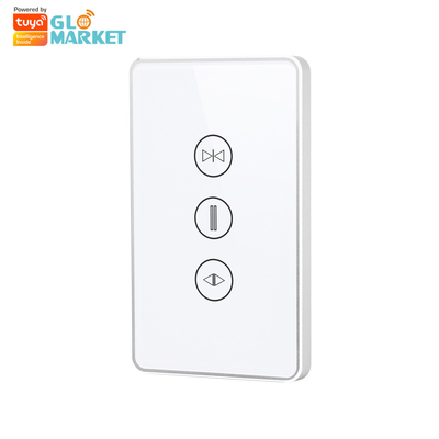 Glomarket nós interruptor esperto Alexa Google Home do obturador do controle esperto padrão da voz do botão do toque do interruptor da cortina de Tuya Wifi