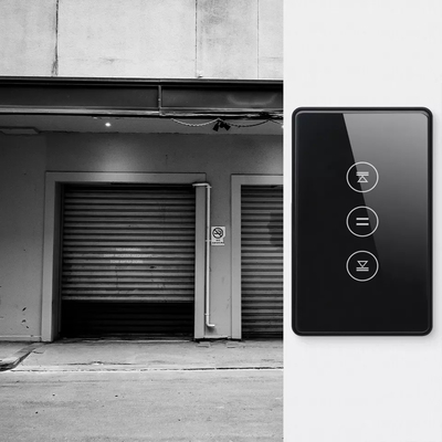 Glomarket nós interruptor esperto Alexa Google Home do obturador do controle esperto padrão da voz do botão do toque do interruptor da cortina de Tuya Wifi