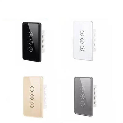 Glomarket Digital Smart Switch Light Wifi Dimmer Wireless Glass Touch Wall Light Switch Panel Tuya Controle remoto com Alexa