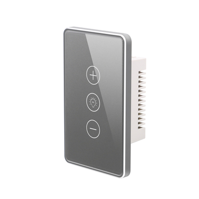 Glomarket Digital Smart Switch Light Wifi Dimmer Wireless Glass Touch Wall Light Switch Panel Tuya Controle remoto com Alexa