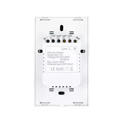 Glomarket US Standard Dimmer Switch Wireless Switch Elétrico Smart Switch Inteligente Mural Dimmer Switch Luz Smart Home Automatização