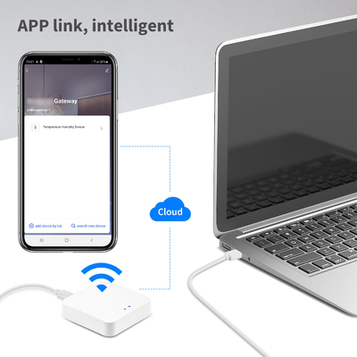 Glomarket Tuya Zigbee 3.0 Hub Gaterway Alexa Google Smart Home Bridge Controlador remoto sem fio Smart Home Zigbee Gateway Hub