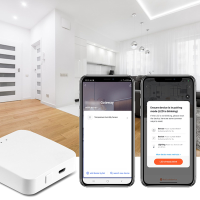 Glomarket Tuya Zigbee 3.0 Hub Gaterway Alexa Google Smart Home Bridge Controlador remoto sem fio Smart Home Zigbee Gateway Hub