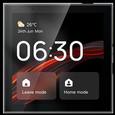 Glomarket Tuya Smart Painel de controle de tela sensível ao toque multifuncional de 4 polegadas Alexa Voice Zigbee Central Control