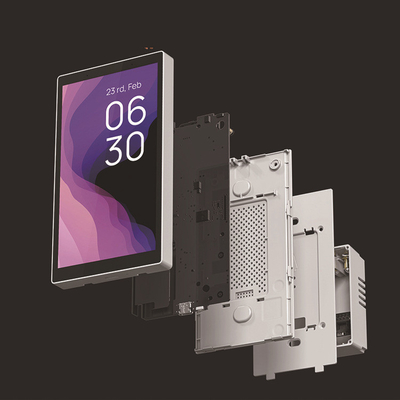 Glomarket Tuya 5 polegadas Wifi Zigbee Gateway Smart Home Painel de controle Multifunção Música Mural touch screen Tuya Center