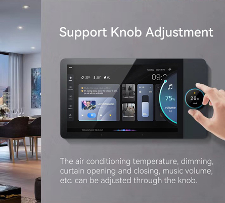 Glomarket Tuya Wifi Smart 6 polegadas painel de controle multifunção integrado no Zigbee Gateway Smart Home Controller Smart Host