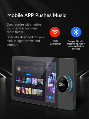 Glomarket Tuya Wifi Smart 6 polegadas painel de controle multifunção integrado no Zigbee Gateway Smart Home Controller Smart Host