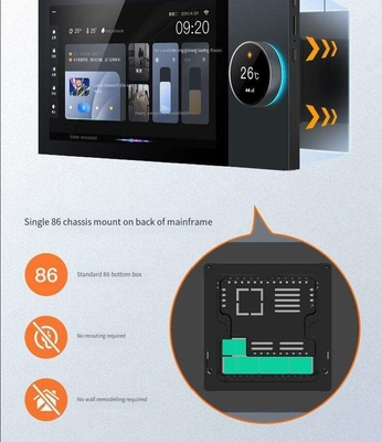 Glomarket Tuya Wifi Smart 7 polegadas painel de controle multifunção Ble Música Mural touch screen Zigbee Hub Gateway Central Control