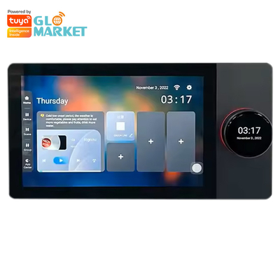 Glomarket Tuya Wifi Smart 7 polegadas painel de controle multifunção Ble Música Mural touch screen Zigbee Hub Gateway Central Control