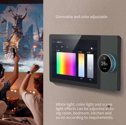Glomarket 8 Inch Tuya Smart WiFi Zigbee Gteway Scene Music Play Painel de controle inteligente multifuncional Controlador central