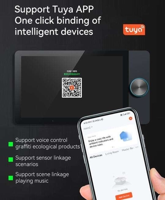 Glomarket 8 Inch Tuya Smart WiFi Zigbee Gteway Scene Music Play Painel de controle inteligente multifuncional Controlador central