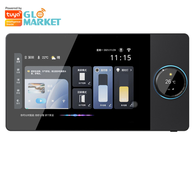 Glomarket 8 Inch Tuya Smart WiFi Zigbee Gteway Scene Music Play Painel de controle inteligente multifuncional Controlador central