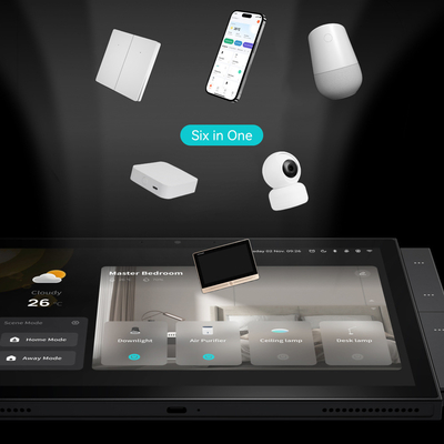 Glomarket Tuya Smart Home Control Panel 10 polegadas tela BLE Zigbee Gateway Edifício intercompatível