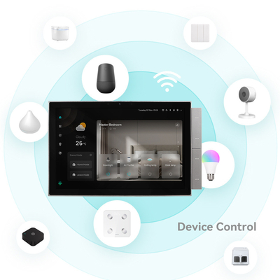Glomarket Tuya Smart Home Control Panel 10 polegadas tela BLE Zigbee Gateway Edifício intercompatível