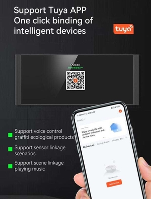 Glomarket 12 polegadas Multifunção Musical Host Touch Screen Zigbee Gateway Parede Painel Central de Controle para Scenas Inteligentes Switch