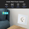 Tomada de parede esperta padrão Google do soquete 2.4GHz Wifi da tomada 16A da UE Alexa App