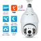 Fiscalização video esperta panorâmico do CCTV de 3MP Cctv Bulb Camera 360 Tuya