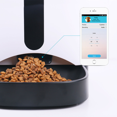 distribuidor esperto AC110V Cat Feeder Wifi automática do alimento para cães 4000ml