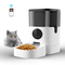 Alimentador automático do cão do alimentador 6L do animal de estimação de Smart do ABS do FCC com câmera